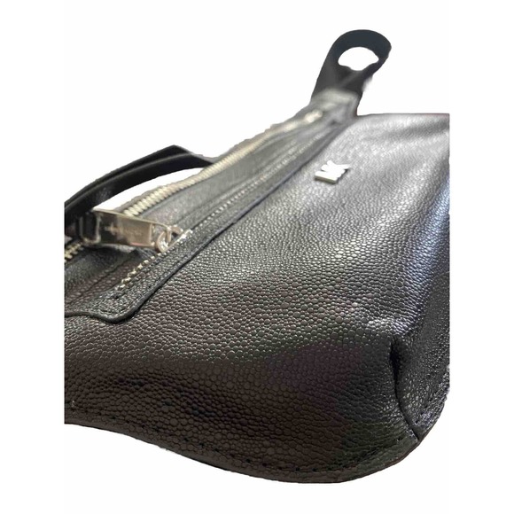 New‎ Michael Kors Pebbled Leather Black Belt Bag Utility Waist Pack Adjustable - Picture 8 of 8